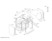 Схема №3 SMI86R45DE Exclusiv, Made in Germany с изображением Передняя панель для посудомойки Bosch 11018842