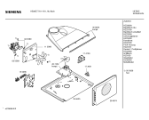 Схема №3 HB38E77 с изображением Панель управления для духового шкафа Siemens 00361877