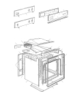 Схема №3 DMFPW с изображением Обшивка для плиты (духовки) DELONGHI 032R71935