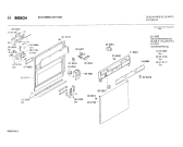Схема №1 0730103579 S212 с изображением Передняя панель для посудомойки Bosch 00116567