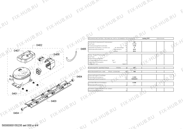 Схема №2 3FFB3715 с изображением Контейнер для холодильника Bosch 00685118