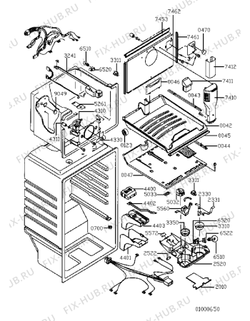 Схема №2 ARG 477/G с изображением Электротаймер для холодильника Whirlpool 481928218715