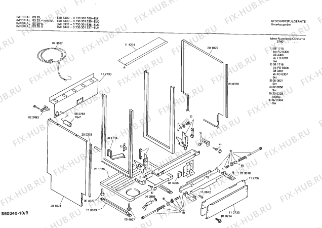 Схема №4 0730301548 GE25R с изображением Кнопка для посудомойки Bosch 00025445