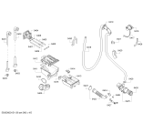 Схема №2 3TS74100Z с изображением Панель управления для стиралки Bosch 00702809