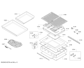 Схема №1 VR414610 с изображением Решетка для духового шкафа Bosch 00743982