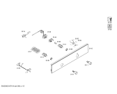 Схема №2 HBA10B450E Horno bosch indep.convenc.inox s/reloj с изображением Передняя часть корпуса для плиты (духовки) Bosch 00673283