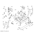 Схема №2 SE50T592EU с изображением Крепеж для посудомойки Bosch 00424853
