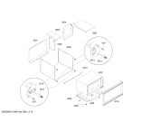 Схема №7 SEMW302BP с изображением Панель для духового шкафа Bosch 00477004