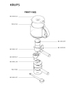 Схема №3 F8674210(0) с изображением Спецфильтр для кофеварки (кофемашины) Krups MS-0904067
