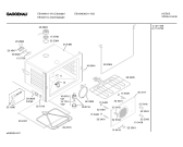 Схема №3 EB185110 с изображением Нагревательный элемент для духового шкафа Bosch 00299304
