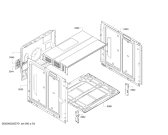 Схема №1 P1HEB63056 с изображением Фронтальное стекло для электропечи Bosch 00770669