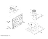 Схема №3 HBA23B162S Bosch с изображением Панель управления для электропечи Bosch 00740392