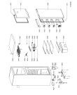 Схема №1 ARC2343AL (F091975) с изображением Дверка для холодильной камеры Indesit C00341397