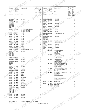 Схема №4 FC276 с изображением Транзистор для телевизора Siemens 00708169