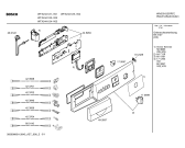 Схема №1 WFX2441 с изображением Панель управления для стиральной машины Bosch 00447119