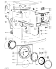 Схема №1 WAK 7314 с изображением Обшивка для стиралки Whirlpool 481010469104