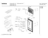 Схема №3 KS39V691FF с изображением Дверь для холодильной камеры Siemens 00219823