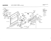 Схема №1 SN1503 с изображением Панель для электропосудомоечной машины Siemens 00114899