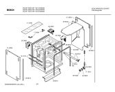 Схема №1 SGU67T05EU с изображением Передняя панель для электропосудомоечной машины Bosch 00439410