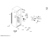 Схема №2 X5KCVBR394 с изображением Крышка для холодильной камеры Bosch 00619043