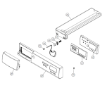 Схема №4 T781 AU   -White (900002650, TD44AU) с изображением Декоративная панель для стиральной машины Gorenje 348856