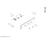 Схема №2 3HB504B H.BA.NP.E2D.IN.ENTRY.CFM.B.ME_TI// с изображением Передняя часть корпуса для духового шкафа Bosch 00673633