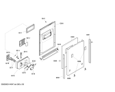 Схема №1 DF240140 с изображением Набор кнопок для посудомоечной машины Bosch 00614715