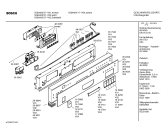 Схема №5 SGU8424 Exclusiv с изображением Вкладыш в панель для посудомоечной машины Bosch 00369525