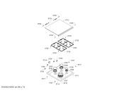 Схема №6 HGV74W755R Bosch с изображением Планка для плиты (духовки) Bosch 00688789