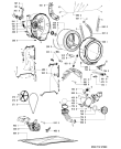 Схема №1 712 AF/AP с изображением Обшивка для стиралки Whirlpool 481245214977