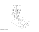 Схема №4 HBL5055AUC с изображением Держатель для холодильника Bosch 00144266