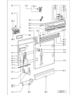 Схема №1 GSI 4033 WS с изображением Панель для посудомоечной машины Whirlpool 481245379942