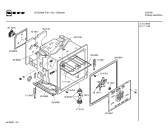 Схема №1 B1352N0FF с изображением Панель управления для плиты (духовки) Bosch 00359925