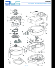 Схема №1 MULTIFRY FH1100 с изображением Покрытие для тостера (фритюрницы) DELONGHI 5912510551