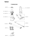 Схема №1 TY9282WO/4Q0 с изображением Щетка (насадка) для мини-пылесоса Tefal RS-2230001091