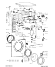 Схема №2 AWV 434 с изображением Декоративная панель для стиральной машины Whirlpool 481245219795