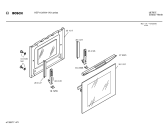 Схема №1 HEP112ACC с изображением Панель для плиты (духовки) Bosch 00287753