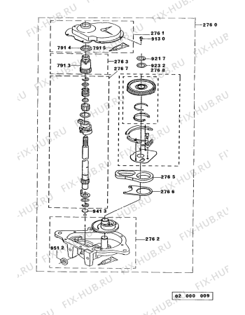 Схема №5 AWM 908 с изображением Уплотнение для стиральной машины Whirlpool 481953278216