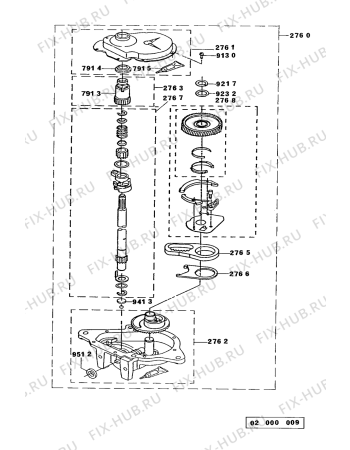 Схема №5 3CAP2782 AWM 901 с изображением Лючок для стиралки Whirlpool 481946089505