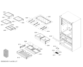 Схема №3 B21CL80SNS с изображением Выдвижной ящик для посудомойки Bosch 00774919