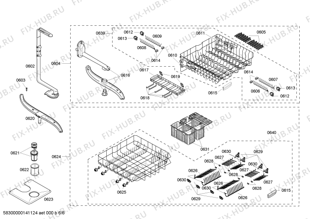 Схема №5 SHE68M02UC с изображением Панель управления для посудомойки Bosch 00479138