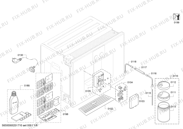 Схема №4 CMP250101C с изображением Переключатель для электрокофеварки Bosch 00634511