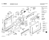 Схема №1 SMS5092II с изображением Панель для посудомоечной машины Bosch 00287167