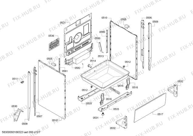 Схема №1 PHCB123A20 с изображением Ручка конфорки для духового шкафа Bosch 00620113