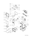 Схема №1 AKZ 532 WH с изображением Клавиша для электропечи Whirlpool 481241279003