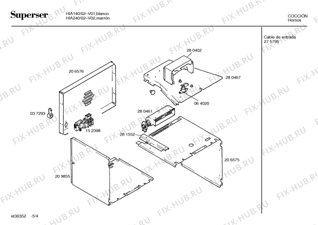 Схема №4 HB17020FF с изображением Кольцо для духового шкафа Bosch 00038678