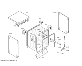 Схема №2 DGS4502 с изображением Панель управления для посудомоечной машины Bosch 00444339