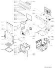 Схема №1 AKP 355/WH/05 с изображением Кнопка для духового шкафа Whirlpool 481241279449