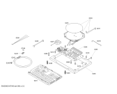 Схема №1 VI414610 GA.1I.38.KB.28D.X.V400Frame с изображением Индукционная конфорка для плиты (духовки) Bosch 00743770