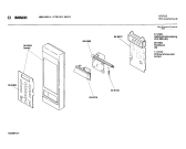 Схема №1 0750491130 HMG660A с изображением Панель для микроволновки Bosch 00085824